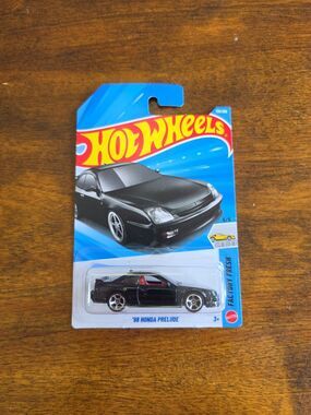 Hot Wheels '98 Honda Prelude Black 2026 Factory Fresh 5/5 Diecast Car New